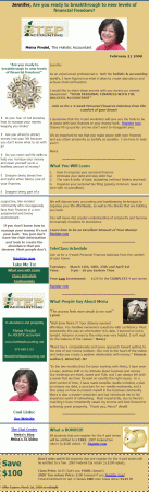 Client Newsletter After